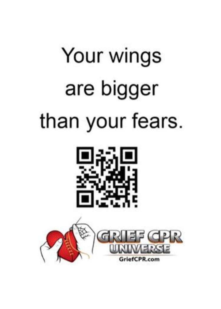 Grief Buddy Cards™ Flying Squirrel