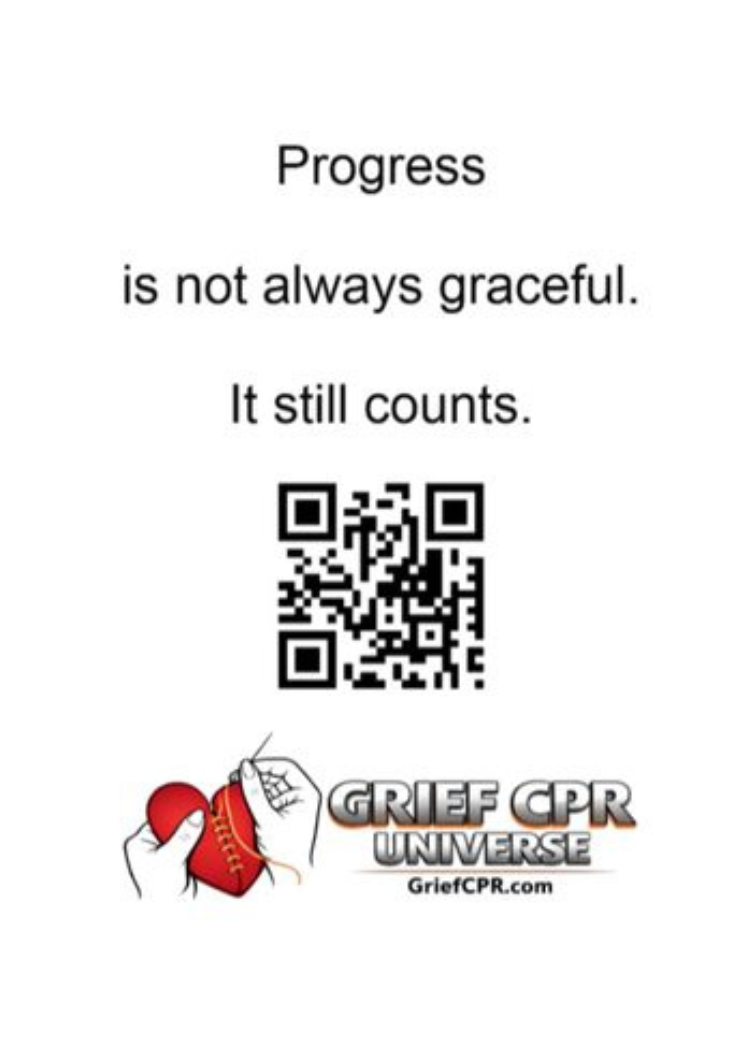 Grief Buddy Cards™ Leopard Crash