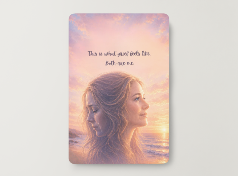 Grief Faces – Both Are Me – Magnet