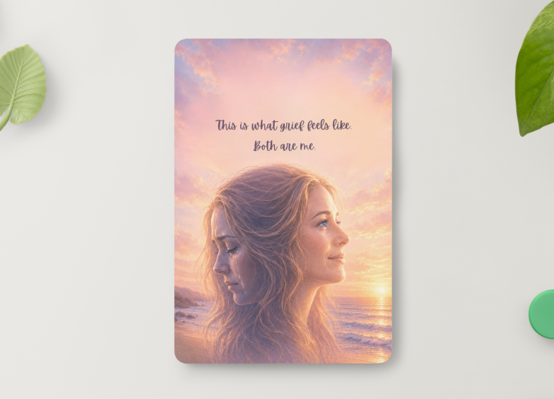 Grief Faces – Both Are Me – Magnet