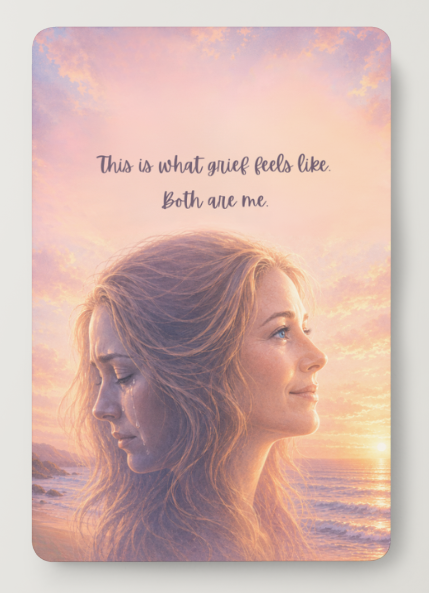 Grief Faces Magnet
