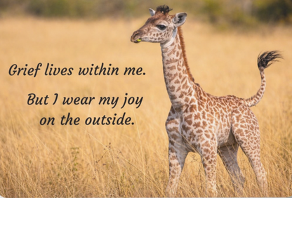 Playful Giraffe Magnet