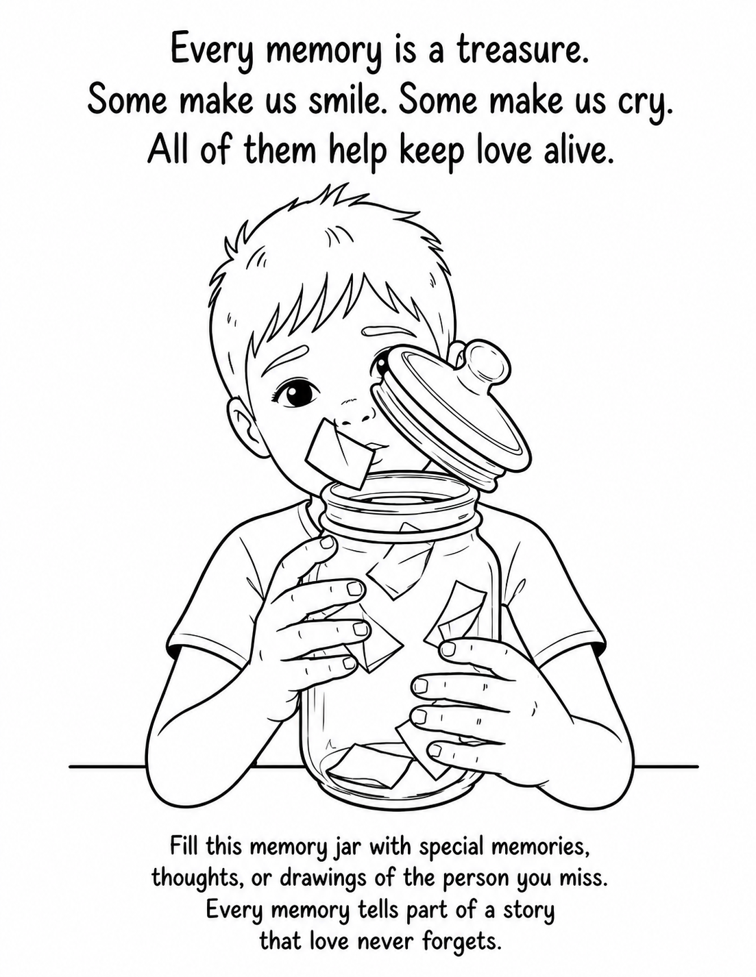 Colors of Grief - Printable PDF