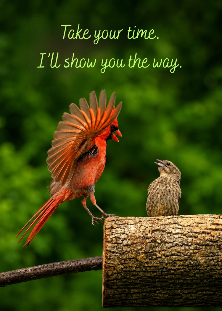 Grief Buddy Cards™ Cardinal Supporter