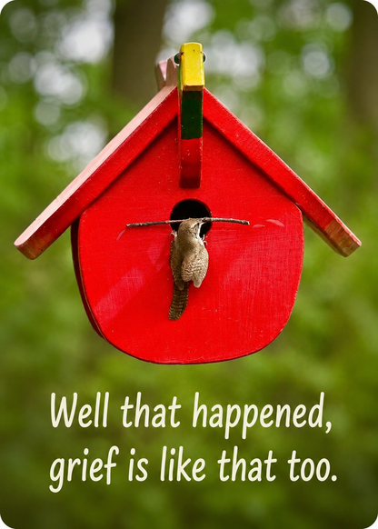 Grief Buddy Cards™ Birdhouse