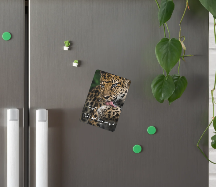 Leopard Magnet