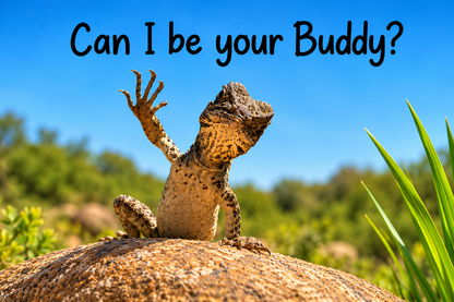 Lizard Buddy Magnet