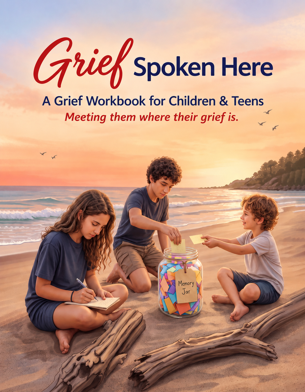 Grief Spoken Here - Spiral Bound