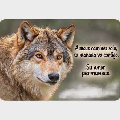 Lobo – Aunque camines solo, tu manada va contigo – Imán
