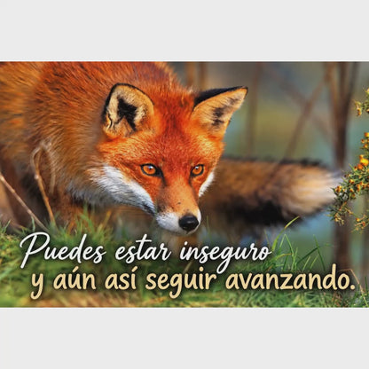 Zorro – Puedes estar inseguro y aun así seguir avanzando – Imán