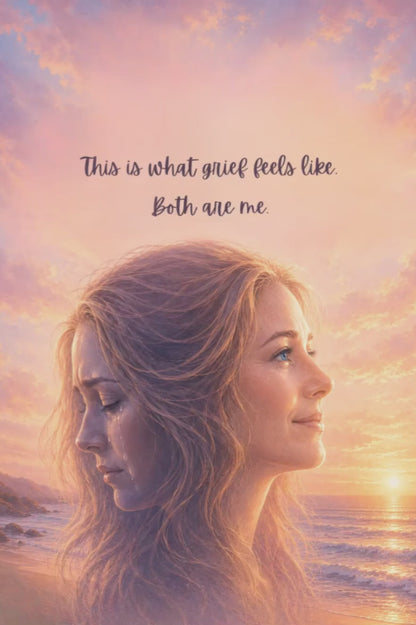 Grief Faces – Both Are Me – Magnet