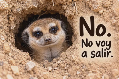 Suricata – No. No voy a salir. – Imán
