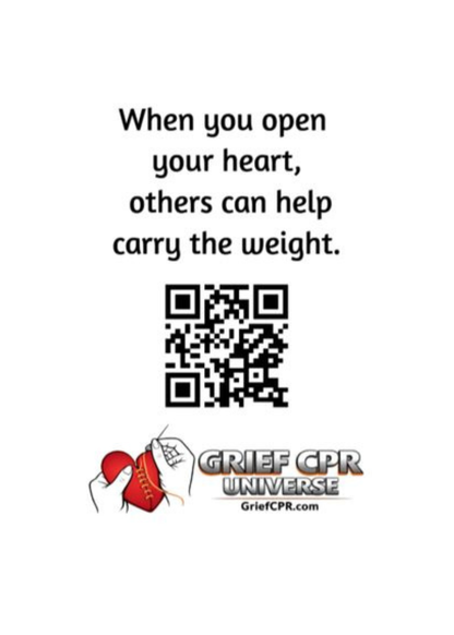 Grief Buddy Cards™ Raccoon Helpers