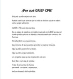 Grief CPR – Edición Digital en PDF – Español