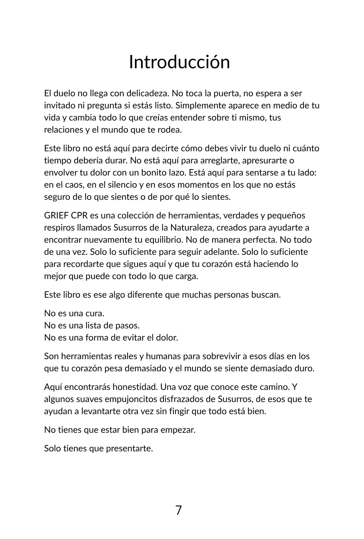 Grief CPR – Edición EPUB – Español