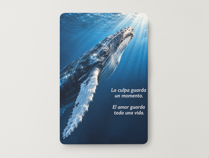 Ballena – La culpa guarda un momento. El amor guarda toda una vida – Imán