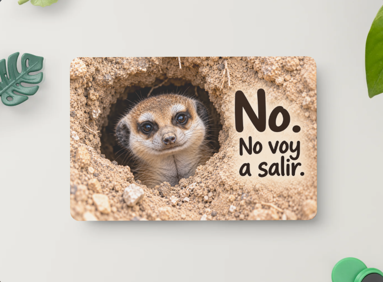 Suricata – No. No voy a salir. – Imán