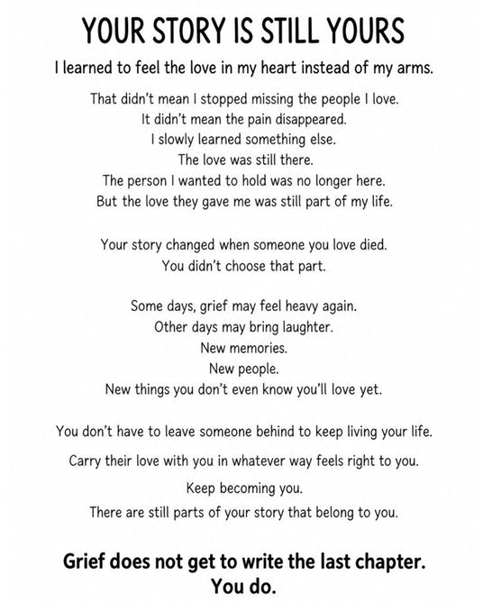 Grief Spoken Here - Spiral Bound