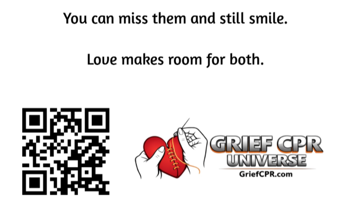 Grief Buddy Cards™ Laughing Zebras